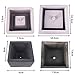 Square Ceramic Clay Pots Mold 3D DIY Clay Craft Flower Pot Mold Concrete Silicone Mold Planter Flower Pot Cement Vase Mould Home Decor Plant Flowerpot Cement Vase Molds Handmade Garden Decoration Tool