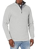 Amazon Essentials Men's Quarter-Zip French Rib