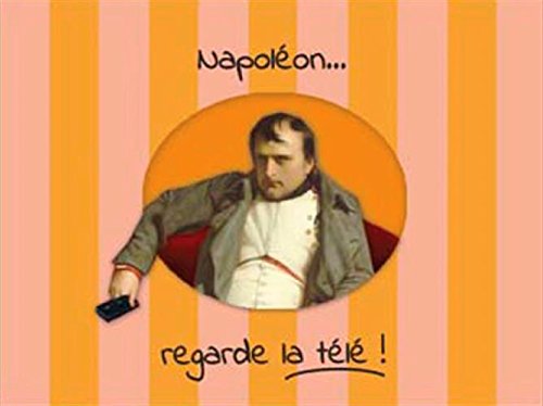 Napoléon... regarde la télé !