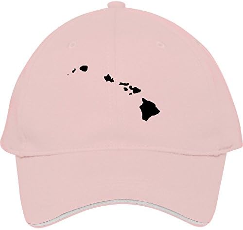 New Male/female Fashion Hawaiian Island Black Pink Snapback With Hawaiian Island Black Adjustable Baseball Cap Snapbackcotton