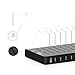 Multi Device Charging Station, Detachable Universal Multi-Port USB Charging Station (10 Port)