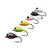 Etopsell Lead Head Ice Fishing Lure Jigs- Pack of 6