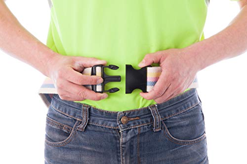 COW&COW Transfer and Walking Gait Belt with Quick Release Buckle for Caregiver Nurse Physical Therapist 2 inches(Navy Blue, 60inches)