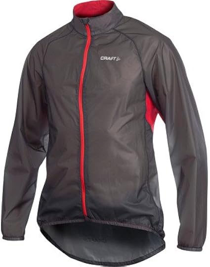 Amazon.com : Craft AB Light Rain Jacket - Men's Black/Bright Red, S : Sports Fan Sandals 