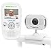 CasaCam BM100 Video Baby Monitor with Digital ClipCam, Two-Way Audio, Automatic Night Vision, Temperature Monitoring, Night Light and Lullabies