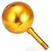 TOTOBAY Flagpole Ball Top Ornament - Gold Anodized Aluminum Finish, 3-Inch, Designed for US Flag