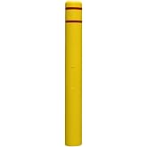 OranclUS Durable Bollard Cover Heavy Duty Shell - Weather Resistant Anti-Collision - Universal Fit Parking Lot, Dock, Warehouse (Multiple Sizes &amp; Colors Available) (46" H, Yellow, 6" Dia)