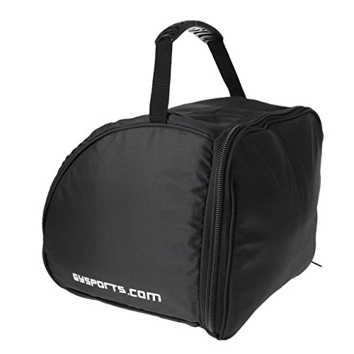 image for Prettyia Nylon Goalie Mask Bag Vented Padded Hockey Helmet Equipment B