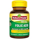 Nature Made Folic Acid 400mcg, 250 Tablets