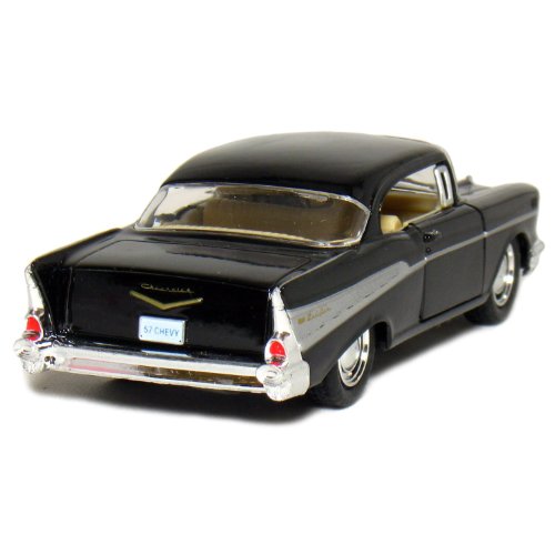 5" 1957 Chevy Bel Air Coupe 1:40 Scale (Black)