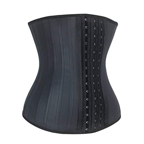 Lover-Beauty-Womens-Latex-Hourglass-Waist-Cincher-Training-Corset-Shapewear