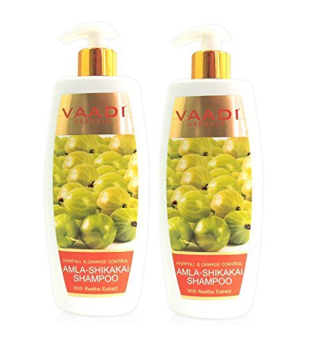 Amla with shikakai & reetha shampoo - ★ hair fall and damag…