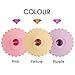 ME.FAN Silicone Cup Lids - Diamond Mug Cover - Silicone Glass Cover Suction Lids for Coffee and Tea Cup 3 Set in Bright Colors (Pink - Yellow - Purple)
