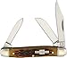 Rough Ryder Small Stockman Amber Bone
