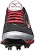 Mizuno Men's Vapor Elite 7 Low-M, Black/Red, 12 M US