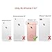 ULAK iPhone 7 Case, Pink Slim Fit Liquid Rubber & Silicone Protective Shock Absorption Cover with Soft Microfiber Cloth Lining Cushion for Apple iPhone 7 4.7 Inch,Pink