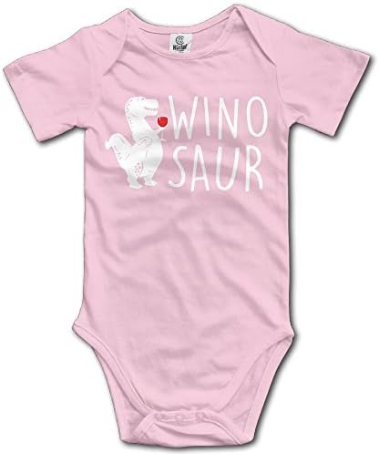 Cutee Wine Dinosaur Babysuit Infant Jumpsuit Novelty Baby Girls Boys Romper Bodysuits