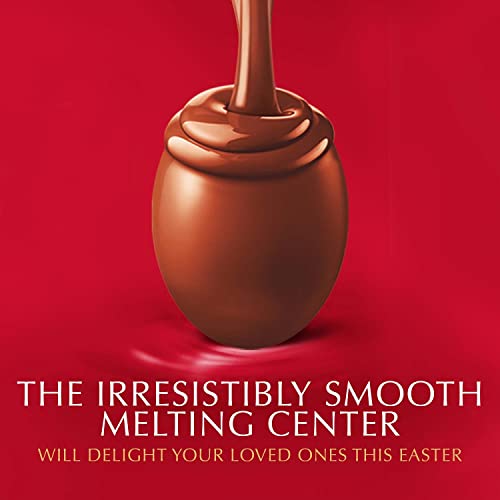 Lindt LINDOR Milk Chocolate Truffle Eggs, Milk Chocolate Candy Eggs