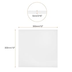 Rebower 12 x 12 Inch UHMW Polyethylene Sheets, 3/16