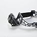 Brightest & Best Waterproof Red Led Headlamp Flashlight for Hunting Running Camping Fishing Reading - Lightweight Headlights with Long Battery Life Included Adjustable Beam Easy to Use (Black)