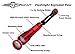 Jeep Wrangler Accessories Firecracker Red (Rubicon Red) Colored LED Flashlight with Roll Bar Holster. Holster fits Jeep Jk rollbar also. Color match is for 2018-2019 Jeep JL Accessories, 1000 Lumens