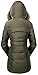Orolay Women's Down Jacket with Faux Fur Trim Hood