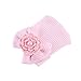 Ever Fairy 3 Pcs Newborn Hospital Hat Infant Baby Hat Cap with Big Bow Soft Cute Knot Nursery Beanie (3pc Multicolor-1)