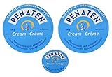 Penaten Cream Convenient Economical 3 Tin Pack, 2 Large 5.9 Ounce Tins And 1 X 0.95 Ounce Diaper Bag / Purse Size Tin (12.75 Ounce Total Content Weight)