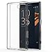 Sony Xperia X Compact Case, MoKo Shock Absorbing TPU Bumper Slim Clear Protective Case with Anti-Scratch Hard Back Cover for Sony Xperia X Compact 4.6 Inch (2016) - Crystal Clear