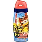 Transformers Autobot Orange 3-in-1 Body Wash, Shampoo, and Conditioner, 20 Fl Oz