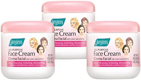 Jergens Allpurpose Face Cream, 6 Ounce (Pack Of 3)