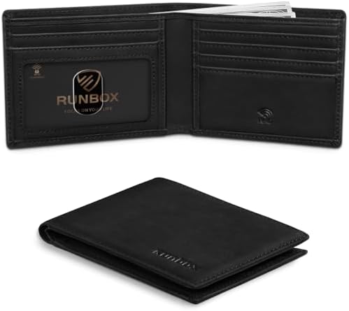 Amazon.com: Zitahli Bifold Wallets for Men - Slim RFID Leather