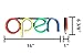 LED OPEN Neon Sign, For business, shop, bar, and more. Modern styled closed sign/open signs for business.
