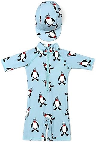 Young 水着 子供 男の子 可愛いペンギン キャップ付 Uvカット クロス付け ブルー めくれ防止 新作製品 世界最高品質人気 体型カバー 70 1cm しっかり保温 Young 水着 子供 男の子 可愛いペンギン キャップ付 Uvカット クロス付け ブルー めくれ防止 新作製品 世界最高品質人気 体型カバー 70 1cm しっかり保温