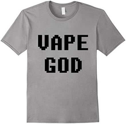Men's Vape T Shirt Men Vape God Shirt 420 Blaze It Vape Nation Medium Slate