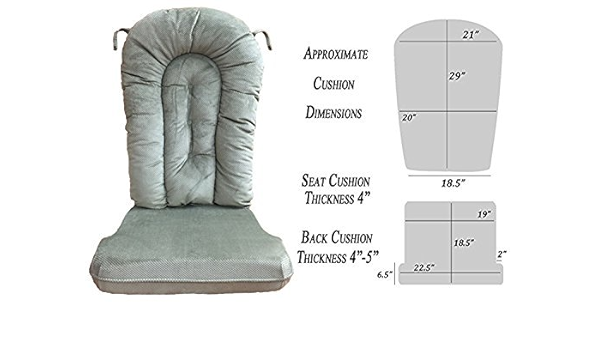 glider bench cushions