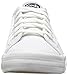 Keds Women's Kickstart Retro Court Patent Fashion Sneaker, White, 10 M US