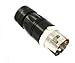 Leviton CS8365C 50 Amp, 3-Phase 250V AC, Non-NEMA, 3P, 4W, Black & White Locking Plug, Industrial Grade, Grounding, California-Style(CS)- Black-White
