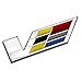 TK-KLZ for Cadillac 3D Metal High Performance Engine V Logo Car Side Fender Rear Trunk Emblem Badge Decals sticker for Cadillac SRX XTS ATS CTS CTS EXT ATS-L COUPE Hybrid ESCALADE Decoration