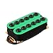 LYWS 2PCS Ceramic Magnet Invader Style Guitar Humbucker Pickup Bridge & Neck (Green+Green)