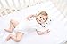 Baby Pillow - Unisex for Newborn & Infant - Cotton Flat Head Baby Pillow makes baby’s head round - Protect Plagiocephaly (Flat Head Syndrome)