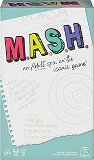 Spin Master Games MASH, Fortune Telling Adult Party Game, for Ages 17 and up (6059796)