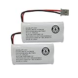 Geilienergy BT-1021 BBTG0798001 Compatible with Uniden BT-1021 BT-1025 BT1021 BT-1008 BT-1016 Cordless Handset Phone Rechargeable Battery (2-Pack)