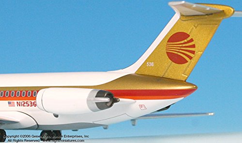 Continental DC-9-32 Red Meatball (1:200)