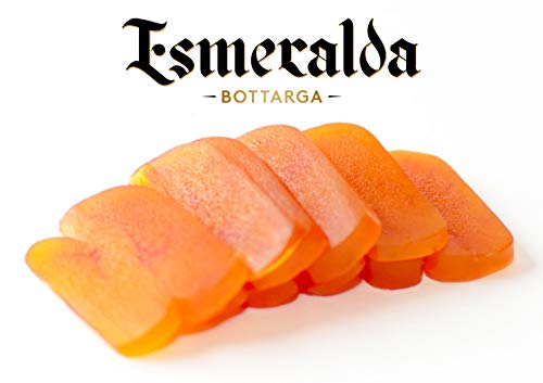 Bottarga Esmeralda - Caviar Of The Mediterranean - (Dried Mullet Roe) 3.19 ~ 4.2 oz Wild Caught from the Mediterranean Sea