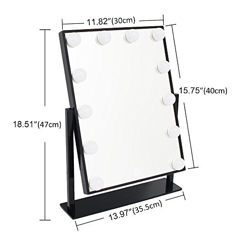 Chende Lighted Vanity Mirror with 3 Different Lighting Settings