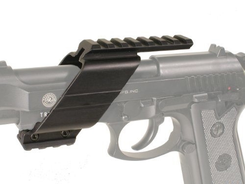 Soft air pistol tactical rail