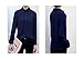 ARJOSA Women's Long/Short Sleeve Button Down Shirts Office Work Business Casual Blouses Tops (Large, A Navy Blue)