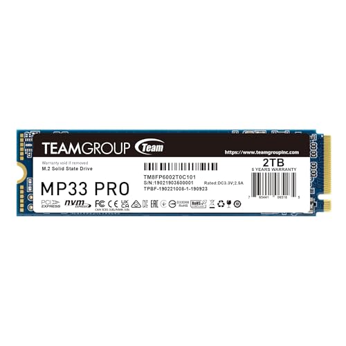 TEAMGROUP MP33PRO NVMe SSD