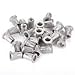 Rivet Nut Rivnut Insert Threaded Nutsert Aluminum 25xM4,25xM5,25xM6,25xM8 100pcs